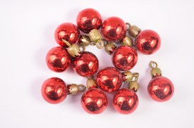 Pack 12 esferas Navidad chicas ROJAS (1)